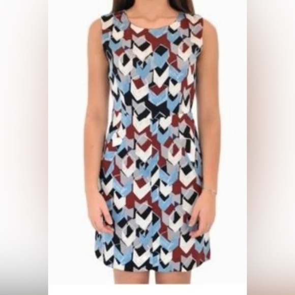Diane Von Furstenberg Dresses & Skirts - NWT Diane Von Furstenberg Carpreena Geometric Patterned Mini Dress